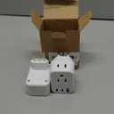 Italy Travel Plug Adapter, HANYCONY Type L Power Plug Adapter with 2 Outlets 3 USB Ports(2 USB C) for US USA to Italy Rome Uruguay Chile Travel Essentials