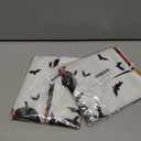 2 x Artoid Mode Black Pumpkin Ghost Halloween Bar Kitchen Towels, 12x24 Inch Quick Dry Microfiber Cloth Dish Towels for Kitchen Drying Set of 2 (Orange)