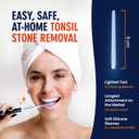 Dr. Fredericks Original Easy Tonsil Stone Remover Kit - Fast Painless Tonsillolith Removal Tool - Fight Bad Breath - Pick and Oral Irrigator - 8 Pieces