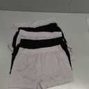 DEEP TOUCH Womens Cotton Boy shorts Panties Boxer Briefs Underwear 3" Inseam 5 Pack, S