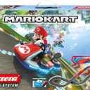 Carrera GO 63503 Official Licensed Mario Kart Battery Operated 1:43 Scale Slot Car Racing Toy Track Set with Jump Ramp Featuring Mario and Luigi for Kids Ages 5 Years and Up