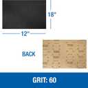 Mercer Industries 418060 Silicon Carbide 12" x 18" Floor Sanding Sheets, 60 Grit (20 pack)