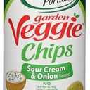 Sensible Portions Stacked Garden Veggie Chips, Sour Cream and Onion, 5 oz, Pack of 17, BBD 10/05/2025