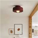 Nordic Simple Ceiling Lamp, Cream, Entrance, Corridor, Study, Dining Room Japanese Ceiling Lamp, G80 Resin Ceiling Lamp, Color Ceiling Lamp