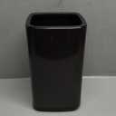 Mbillion 3.2 Gal (12L) Stainless Steel Open - Top Trash Can with Removable Inner Bucket - Sleek Metal Waste Basket for Bathroom Office, Brushed Black