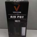 Coffee Carafe for Keeping Hot - 102oz/3L Airpot Coffee Dispenser with Pump - Insulated Stainless Steel Hot Beverage Dispenser for Parties - Thermal Carafe for Hot Drinks Water Tea Chocolate