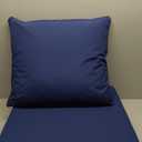 Favoyard Outdoor Seat Cushion Set 24 x 24 Inch Waterproof & Fade Resistant Patio Furniture Cushions with Removable Cover, Handle and Adjustable Straps for Chair Sofa Couch (Blue)