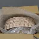 LIYH 60 Pcs Pink Plastic Plates with Gold Pink Plates Disposable Plate Includes 30 Dinner 10.25" and 30 Dessert Plate 7.5" for Easter,Baby Shower,Weddings,Parties,Birthday