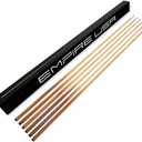 Set of 6 Pool Cues 57" Real 4-Prong House Bar Billiard Pool Cue Stick