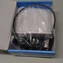 Portable Voice Amplifier for Teachers, Rechargeable Personal Amplifier Mic PA System Headset Microphone with Speaker for Teachers, Training, Meeting, Tour Guide, Yoga, Classroom (White)