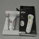 Braun No Touch 3-in-1 Thermometer for Adults, Kids & Babies, Measures Forehead, Liquid and Food Temps, Professional Accuracy & Color Coded Fever Guidance