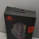 Redragon Wireless Gaming Mouse, Tri-Mode 2.4G/USB-C/Bluetooth Mouse Gaming, 12000 DPI, RGB Backlit, Fully Programmable, Rechargeable Wireless Computer Mouse for Laptop PC Mac, Black