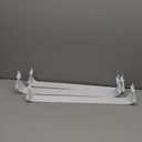 240534901 x2 & 240534701 x1 Refrigerator Door Shelf Rack Bar Replacement-Compatible with Frigidaire Kenmore Door Shelf Retainer Bar-Replaces AP3214630, 948954, AH734935, AP3214631, PS734936