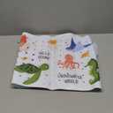 Baby Bath Mat for Tub Non Slip Kids Bathtub Mat Extra Long 40X16 Inch Toddler Bath Tub Shower Mat Anti Slip with Suction Cups & Drain Holes, Machine Washable (Under The sea)