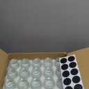 VERONES Mason Jars Canning Jars, 4 OZ Jelly Jars With One Piece Regular Lids, Ideal for Jam, Honey, Wedding Shower Favors, DIY Spice Jars, 40 PACK