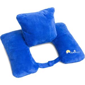 Travel Pillow for Everything. Not just a Neck Pillow. Lumbar and Back Support. Solves All Your Travel Needs for Cars, RV, Train, Camping, Airplanes, Couch Home.