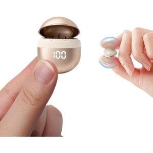 Yihou Invisible Small Mini Sleep Earbuds Headphones Wireless Bluetooth Comfortable Tiny Sleeping Smallest Low Profile Micro Discreet Hidden Kids Earbuds Ear Buds for Small Ear Canals Women Work