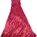 One Sided Shoulder Silk Dress s