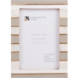 Handicrafts Home 4x6 Picture Frames  Vintage Style Wall Hanging & Desk Decor – Farmhouse Photo Frames Ideal for Living Room Office & Home Decor Picture Frame for Family Pictures & Wall Decor, Darado