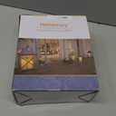 Homemory 10" x 4" Large Waterproof Outdoor Flameless Candles with Remote Control and Timer, Battery Operated Flickering LED Pillar Candles for Outdoor Larterns, Porch, Long Lasting, Set of 2 (Ivory White)