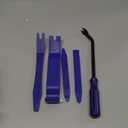 GLK Auto Trim Removal Tool Set, 5pcs Plastic Pry Tool Kit, Auto Trim Tool, Prying Tool, Car Door Panel Clip Revmoal Tool, Fasteners Remover (Blue)
