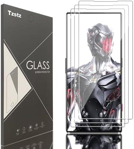 Tzstz 3Pcs Tempered Glass Screen Protector,for Red Magic 8 Pro/8 Pro Plus/8S Pro/8S Pro Plus,9H Hardness,Anti Scratch,Screen Protector