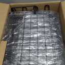 SNSLXH 4 Baskets 2-Tier Over The Sink Dish Drying Rack, 26.57"-35", Large Sink Rack for Kitchen, Extensible and Adjustable, Saving Kitchen Space