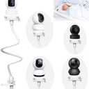 EYSAFT Baby Monitor Holder Mount for Tapo C220/C201,Kasa Camera EC70/EC71/KC410S