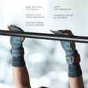 PICSIL - Condor Grips | Premium Hand Protection | Ideal for Cross Training, Gym & Calisthenics | Magnesium Enhanced Grip | Designed for Athletes of All Levels (Blue, M)