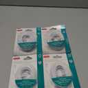 GE Power Gear Telephone Line Cord, 25 Feet, Phone Cord, Modular Jack Ends, Works for Phone, Modem or Fax Machine, for Use in Home or Office, White, 76119, 4 Pack