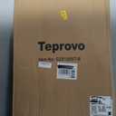 Teprovo Folding Hand Truck Dolly Cart,340LB Capacity Portable Aluminum Dolly Cart with Telescoping Handle and 7 Inch Rubber Wheels for Moving,Shopping,Travel,Office Use