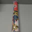 HAOKHOME Floral Peel and Stick Wallpaper Boho Green/Yellow/Red Renter Friendly Self Adhesive Contact Paper for Home Bedroom Kitchen Decor 17.3in x 32.8ft