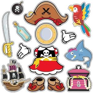 14Pcs Cruise Door Decorations Magnetic Cute Large Nautical Cruise Door Magnets Decorations Reusable Refrigerator Magnets for Cruise Ship Door Decorations (Pink)