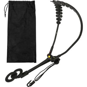 Saxophone Harness Alto Sax, Adjustable Length, Leather Strap with Wide Pads, Double Shoulder Harness with Metal Beam Snap & 360 Swivel Hook, Reduce Neck Strain, Comfortable Sax for Alto Tenor