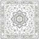 PUPIBOO Washable Pee Pads for Dogs and Cats - Super Absorbent Reusable Puppy Training Pads - 100% Waterproof, Leak-Proof & Non-Slip Whelping Pads for Pet Housebreaking (Runner 24 x 72 Inch (Pack of 1), Light Grey Medallion)