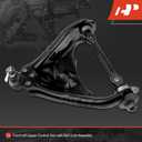 A-Premium Front Left Upper Control Arm, with Ball Joint & Bushing, Compatible with Dodge Durango 2000-2003, Dakota 2000-2004, RWD