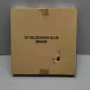 MAONAME Wood Serving Tray, Farmhouse Wooden Tray for Coffee Table, Rustic Square Trays with Beads, Vintage Brown Decorative Trays for Living Room, Kitchen, 12" X 12" X 1.6"