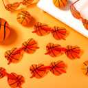 Tellegloww Sport Glasses Football Volleyball Soccer Tennis Softball Basketball 2026 Senior Night Gift for Team Party Favor