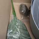 Good Pet Stuff Hidden Cat Litter Box Enclosure with Artificial Plant, Decorative Round Planter, Vented Carbon Charcoal Filter for Odor Control, Easy-to-Clean, Made in USA, Base Kit, Gray