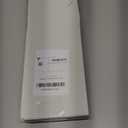 Back Lotion Applicator with 4 Replaceable Pads, Lotion Applicator for Back Self Elderly, Women, Sunscreen Applicator for Cream with 17" Curved Handle Easy to Target Back and Feet, White