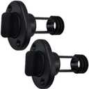 yiheozux 2 Pieces Marine Transom Drain Plug Screw Type for Boats with O-Ring Fits 1" Hole