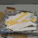 Acrylic Sign Holder 8.5 x 11 Vertical, Wall Mount Document Holder, Clear Plastic Picture Frame with Tape Adhesive and Screws for Office, Home, Store, Restaurant - 12 Pack