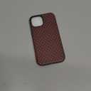 Magnetic for iPhone 15 Case Cute Polka Dot Phone Case, Shockproof Slim TPU and Hard PC Protective Phone Cover Compatible with MagSafe Designed for Women Girls, Brown