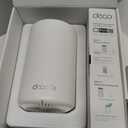 TP-Link Deco XE75 Pro AXE5400 Tri-Band WiFi 6E Mesh Router - 2.5G WAN/LAN Port, 2 x Gigabit LAN Ports, Covers up to 2900 Sq.Ft, Replaces WiFi Router and Extender, AI-Driven Mesh, 6GHz Band, 1-Pack