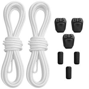 Shoelace Kit for Salomon, No Tie Round Shoe laces Strings for Salomon Speedcross Ski Shoes，boot laces