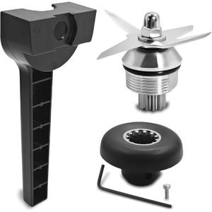 Blade Replacement Parts Fit for VitamixBlender Blade Assembly with Wrench & Drive Socket Removal Tool Compatible With Vitamix 64oz and 32oz Container