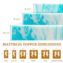 Mattress Topper Full, 3 Inch Gel Infused Memory Foam Mattress Topper, Pressure Relief, Mattress Pad, Breathable Bed Topper, CertiPUR-US Certified