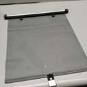 UPKOCH Count of 1 Automatic Retractable Sun Shade for Car Side Windows Heat Insulation UV Protection Durable Black Roller Shades for Easy Installation Prevents Sun Glare Reduces Heat