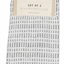 Home Wear Hand Towels Set Of 2 15x25