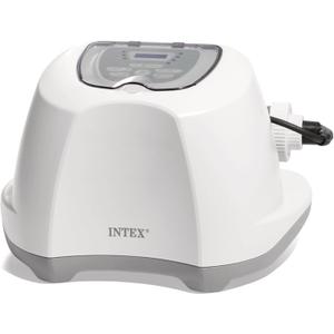 INTEX Krystal Clear Saltwater Pool Chlorine System for Above Ground Pools up to 8,500 Gallons, Pool Cleaner with Automatic Timer and Self Cleaning